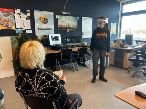 Sessione VR da Birungi Studio